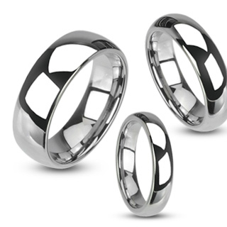 Bague couple tungstene Forever