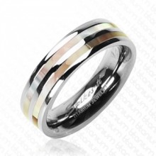Bague femme titane Amber