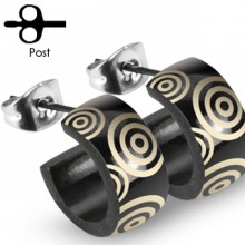Boucles d'oreilles mixtes Groove