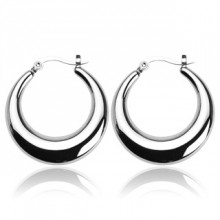 Boucles d'oreilles pendantes anneaux ouverts