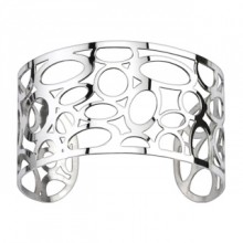 Bracelet acier modulable ajour� � ovales