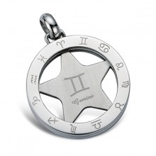 Pendentif signe astrolique G�meaux