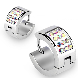 Boucles d'oreilles mixtes Aurora