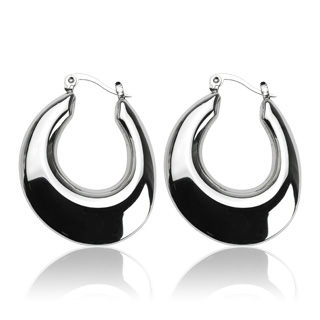 Boucles d'oreilles pendantes croissant de lune