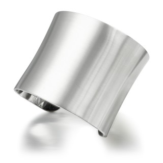 Bracelet modulable large en acier bross�