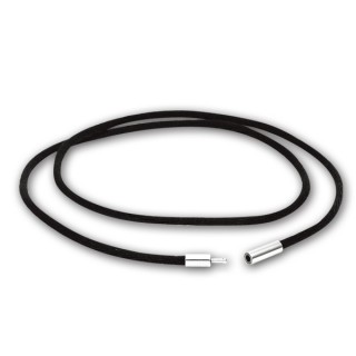 Cordon velour avec attache � emboitement acier