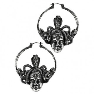 Cr�oles argent�es � t�te de M�dusa - Restyle