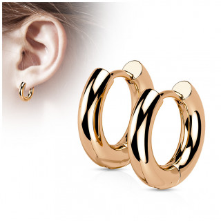 Cr�oles �paisses en acier Cuivr� (Paire)