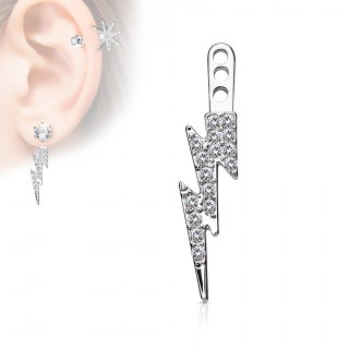 Rajout � �clair pav� de strass